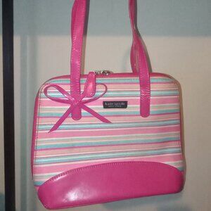 Kate Spade Pink Striped Shoulder Bag